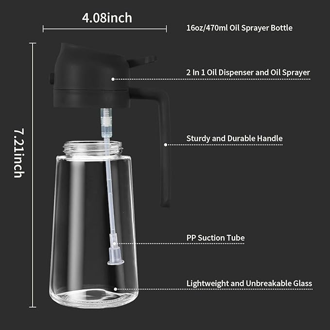 Cooking oil Spray Bottle